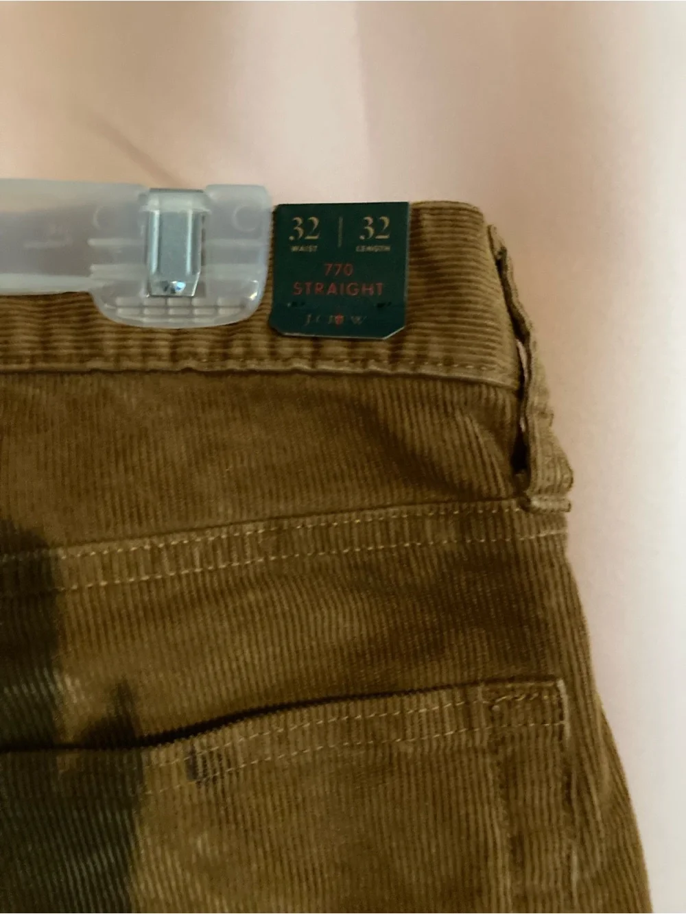 J. Crew Men's brown Corduroy Trousers
